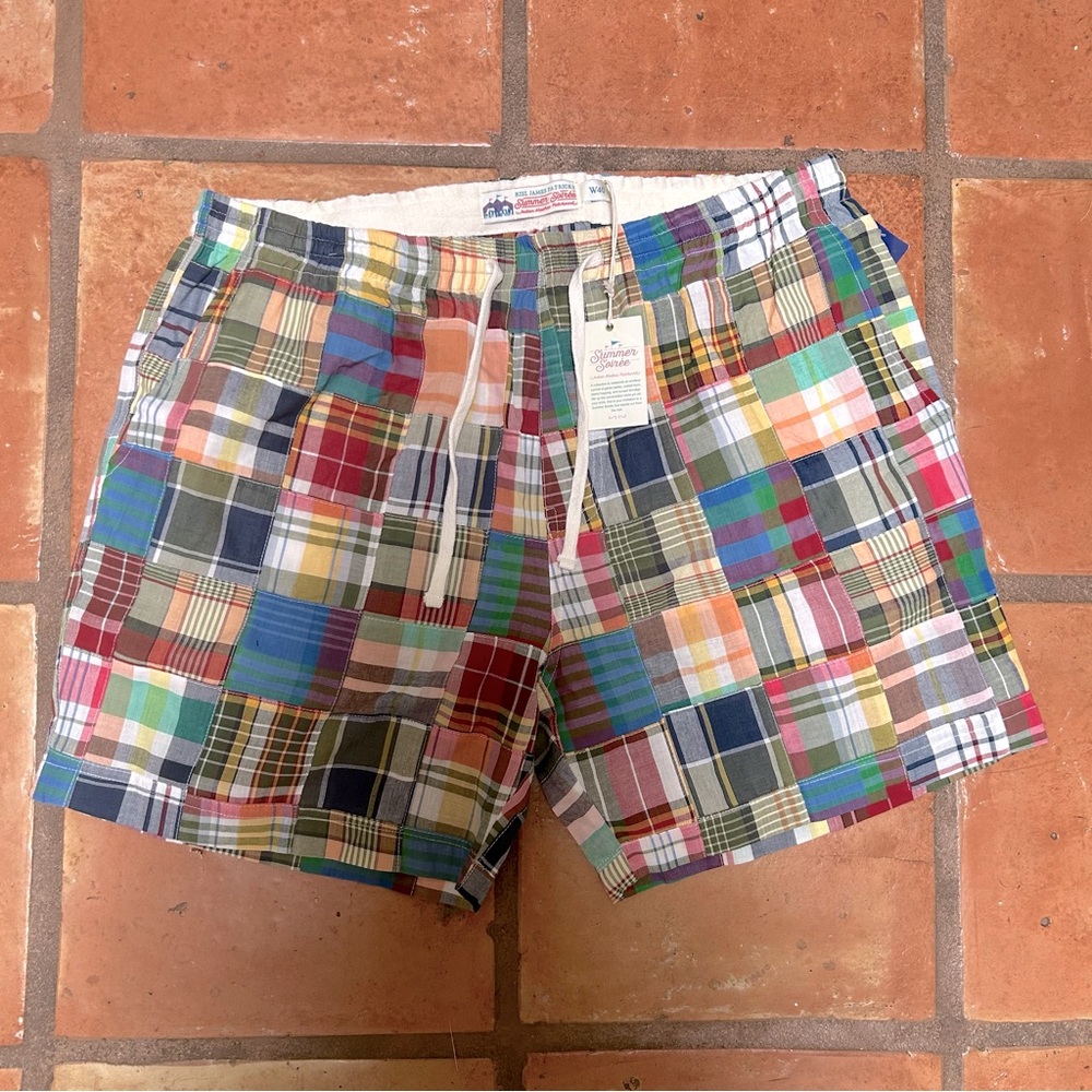 NWT Kiel James Patrick Men’s Patchwork Shorts
